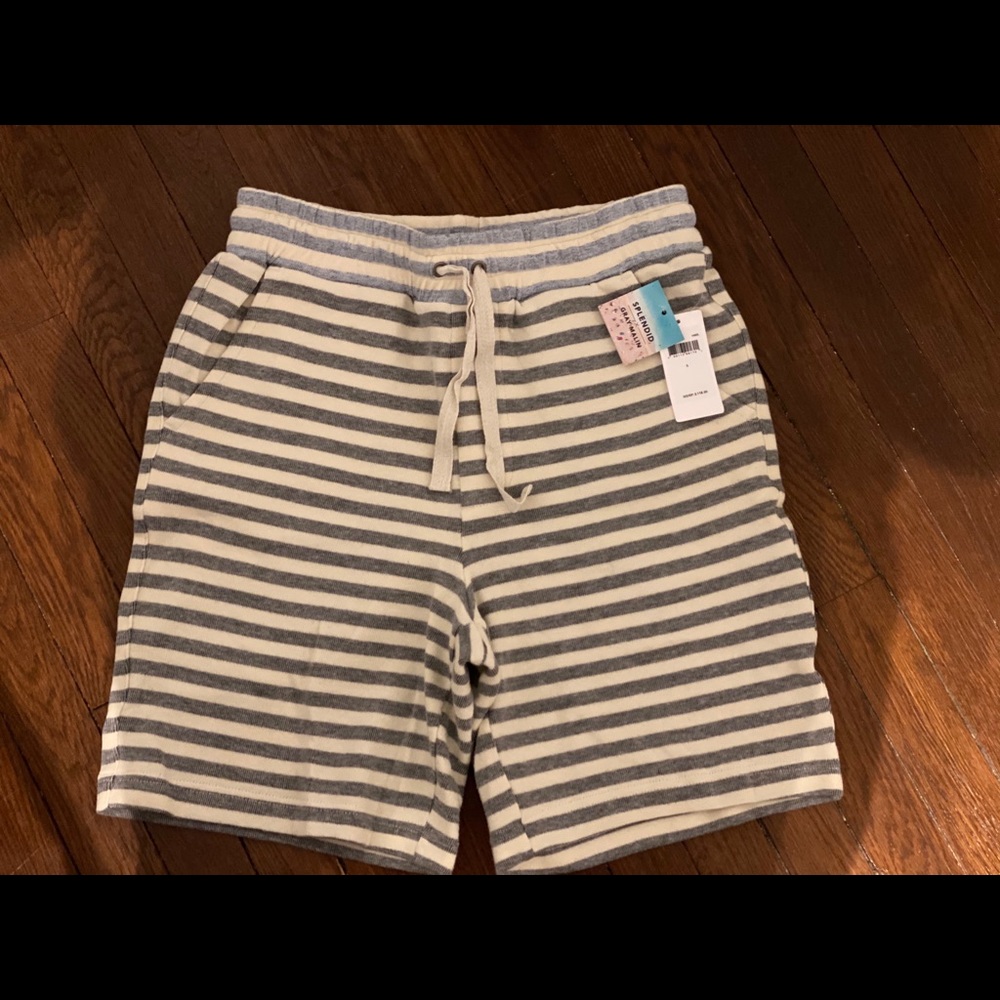 Splendid Gray Malin stripped shorts